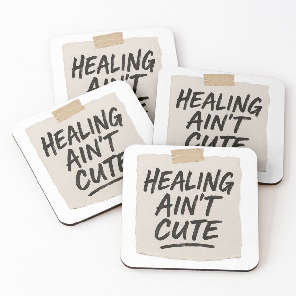 Item preview, Healing Ain’t Cute  designed and sold by ModernMettaCo.