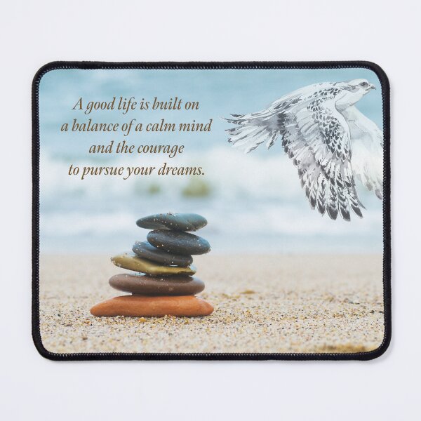 Item preview, A Calm Mind And Courage To Pursue Your Dreams designed and sold by JonnaHurmerinta.