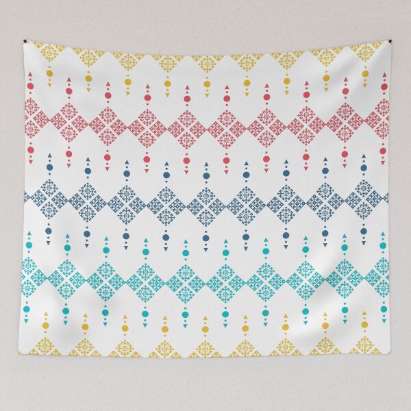 Item preview, Southeast Asian Geometric Stripe Pattern designed and sold by Hunzaly.