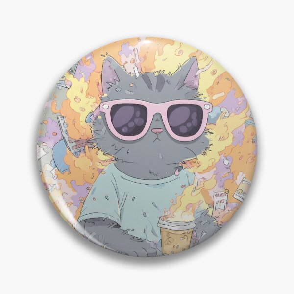Item preview, Deadline? Never Heard of Her – Cool Cat in Chaos designed and sold by Tenalxp.