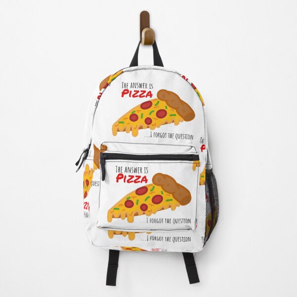 Item preview, The Anser Is Pizza... I forget the question - funny pizza quote designed and sold by Niiyoon's Designs.