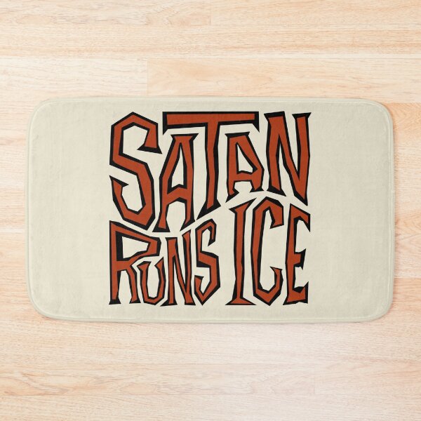 Item preview, Satan Runs ICE Word Art designed and sold by Unhinged Heather.