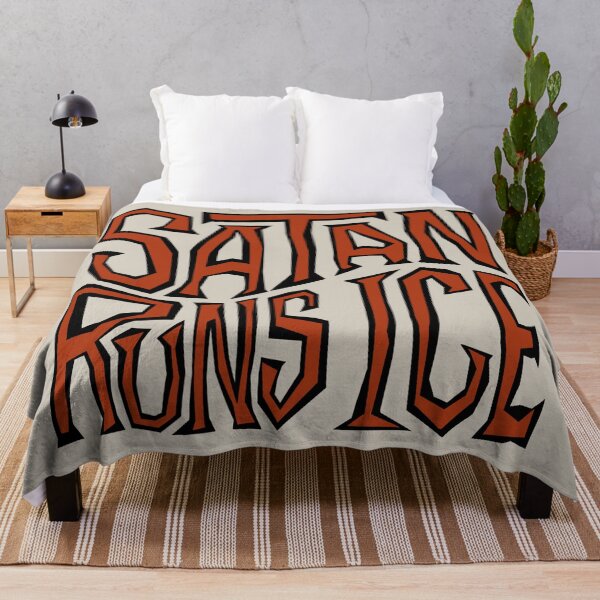 Item preview, Satan Runs ICE Word Art designed and sold by Unhinged Heather.