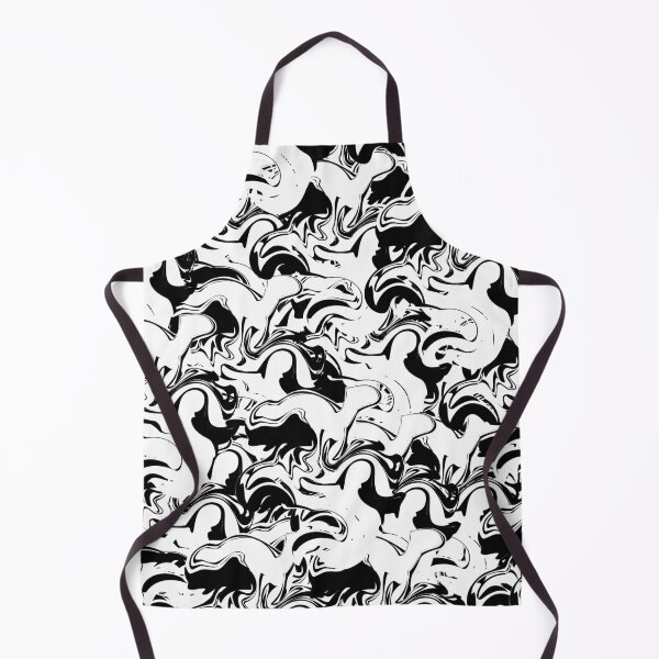 Item preview, Black & White Swirly Blob designed and sold by omg-designs.