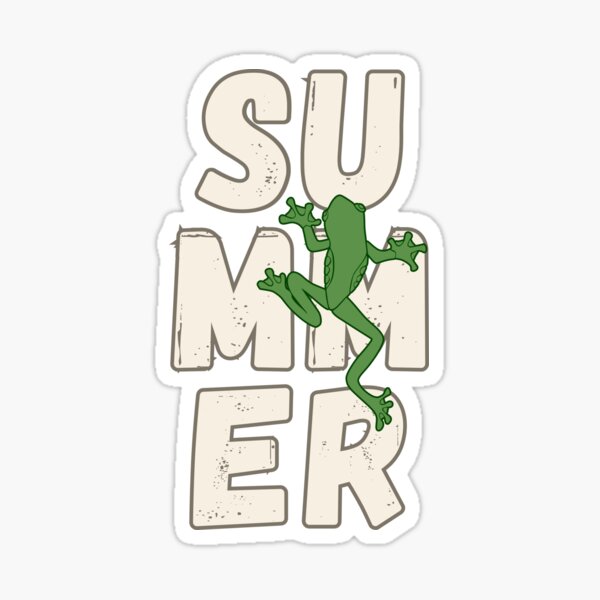Item preview, Crawling Lizard in Summer. A Cartoon Style Crawling Lizard and Huge "Summer" Words designed and sold by JWSmile.