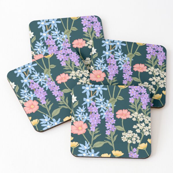 Item preview, Cottagecore Wildflower Garden designed and sold by dyesandpigments.