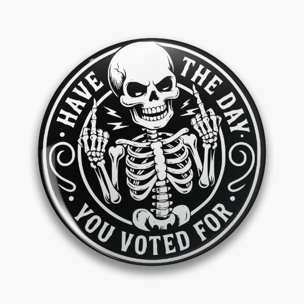 Item preview, Eff Off Skeleton Middle Fingers Anti Cult Voters designed and sold by EthosWear.