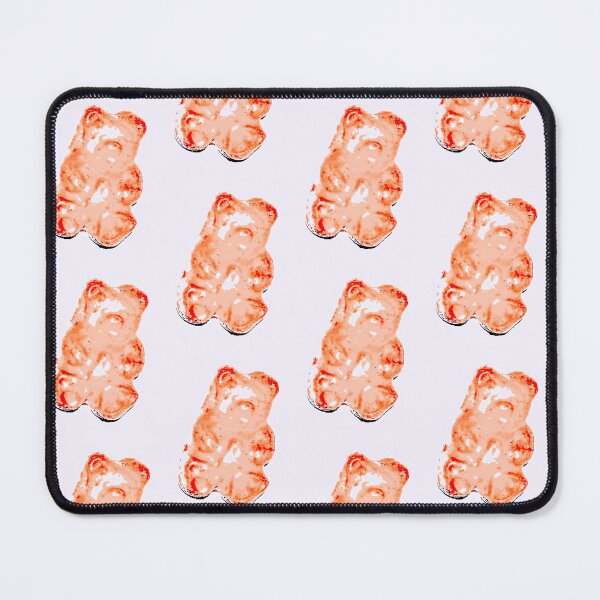 Orange Gummy Bear by ElitebyElise Mouse Pad