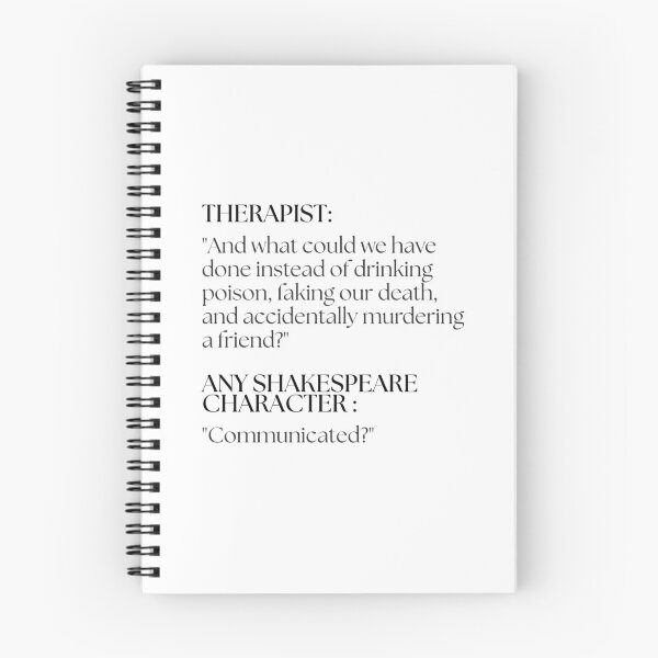 Item preview, Shakespeare's Characters Go to Therapy designed and sold by ObsidianDaz.