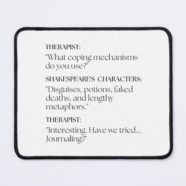 Item preview, Shakespeare's Characters Go to Therapy designed and sold by ObsidianDaz.