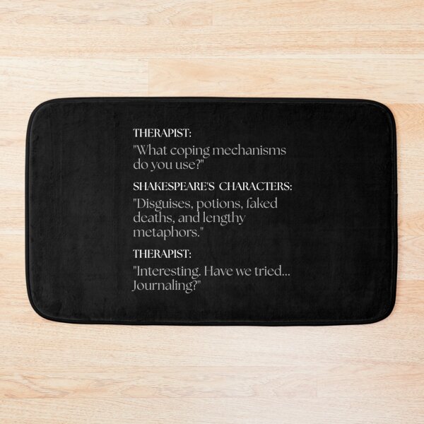 Item preview, Shakespeare's Characters Go to Therapy designed and sold by ObsidianDaz.