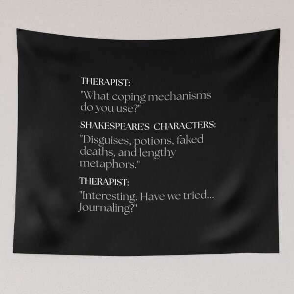 Item preview, Shakespeare's Characters Go to Therapy designed and sold by ObsidianDaz.