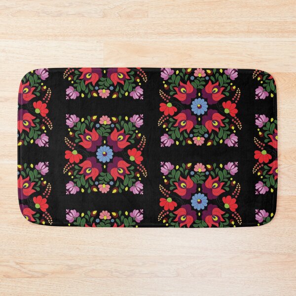 Item preview, Hungarian Matyo Floral Mandala – Boho Folk Art Pattern for Home Decor & Gifts designed and sold by Molnarisa.