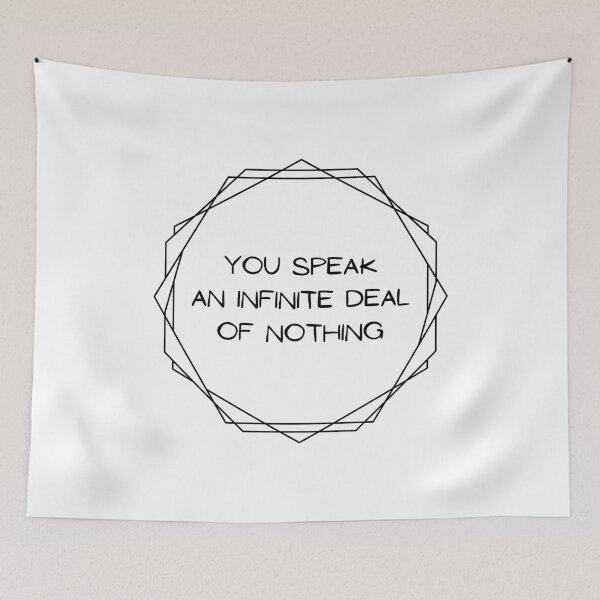 Item preview, Shakespeare Quote | Empty Words designed and sold by ObsidianDaz.