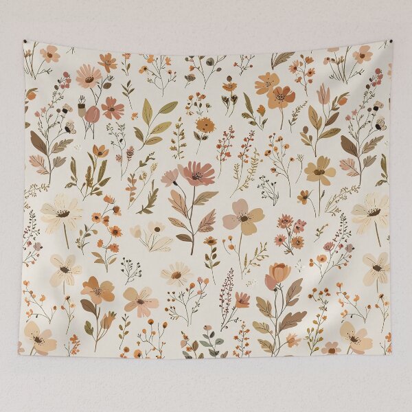 Item preview, Boho Floral Illustration designed and sold by CoolPixels.