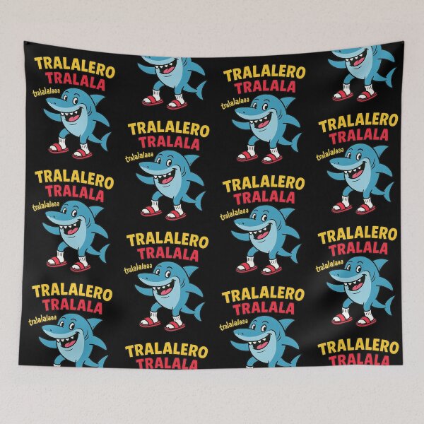 Item preview, Tralalero Tralala-Brainrot-Trendy Italian Meme designed and sold by LovelyEvaDesign.
