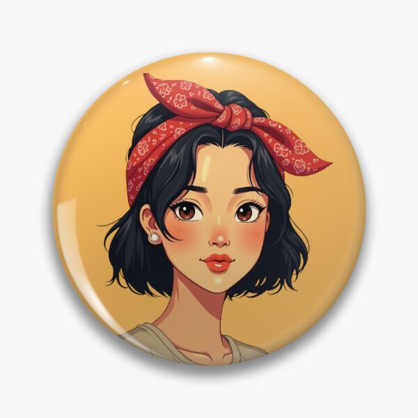 Item preview, Strong. 아름다워. Asian Feminist Art - Empowering Woman Illustration designed and sold by Vividdesignsau.