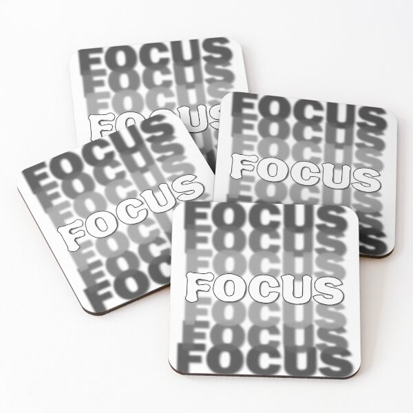 Item preview, FOCUS |  FOCUS Typography Minimalist Design designed and sold by ManyVersee.