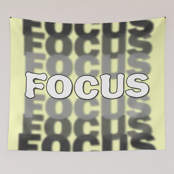 Item preview, FOCUS |  FOCUS Typography Minimalist Design designed and sold by ManyVersee.