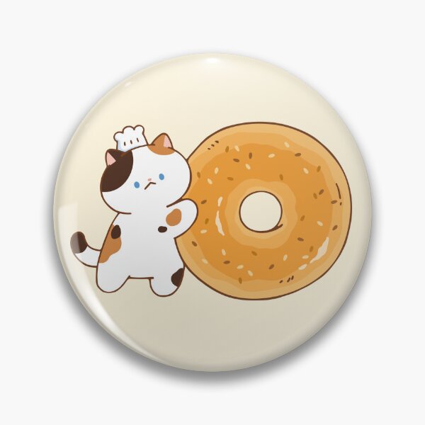 Item preview, Cat with everything bagel designed and sold by salposi.