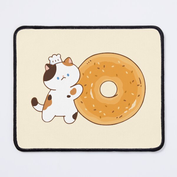 Item preview, Cat with everything bagel designed and sold by salposi.