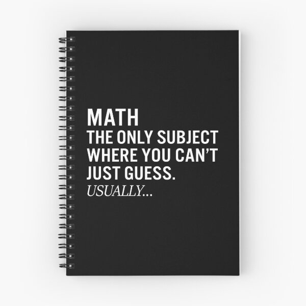 Item preview, The Only Subject You Can’t Just Guess (Usually…) – Nerdy Teacher Quote Tee designed and sold by JacquieMira.