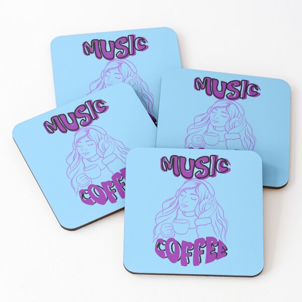 Item preview, Music & Coffee – Girl Vibes designed and sold by SR-Soulprints.