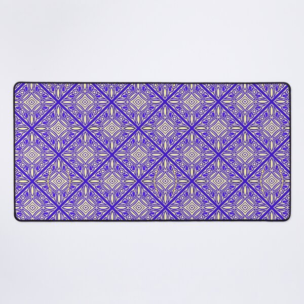 Item preview, Ornamental Diamond Floral Tile designed and sold by quirkyart123.