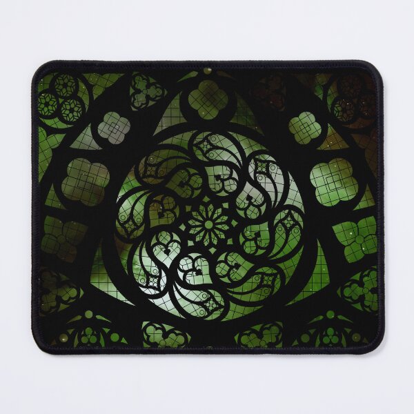Item preview, Green Sphere Galaxy Stained Glass Window designed and sold by Oneiromancer’s Trove .