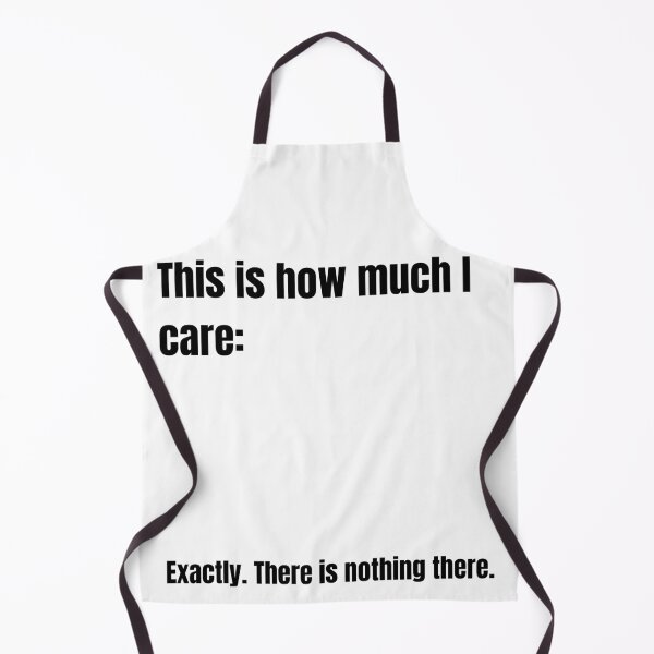 Item preview, This Is Exactly How Much I Care – Funny Sarcastic Quote Sticker & Gift  designed and sold by Aesthetic St1ckers.