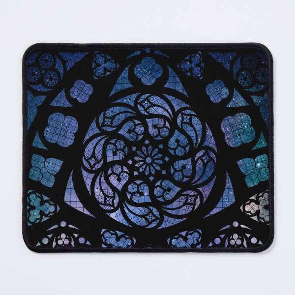 Item preview, Blue Galaxy Stained Glass Window designed and sold by Oneiromancer’s Trove .