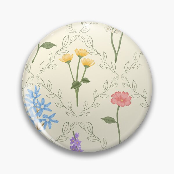 Artikelvorschau, Cottagecore Wildblumen-Spaliergarten entworfen und verkauft von dyesandpigments.