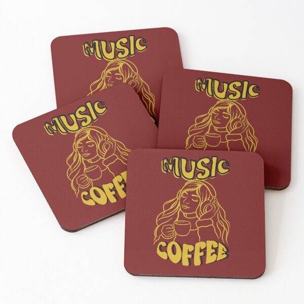 Item preview, Music & Coffee – Girl Vibes designed and sold by SR-Soulprints.