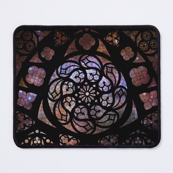 Item preview, Red Galaxy Stained Glass Window designed and sold by Oneiromancer’s Trove .