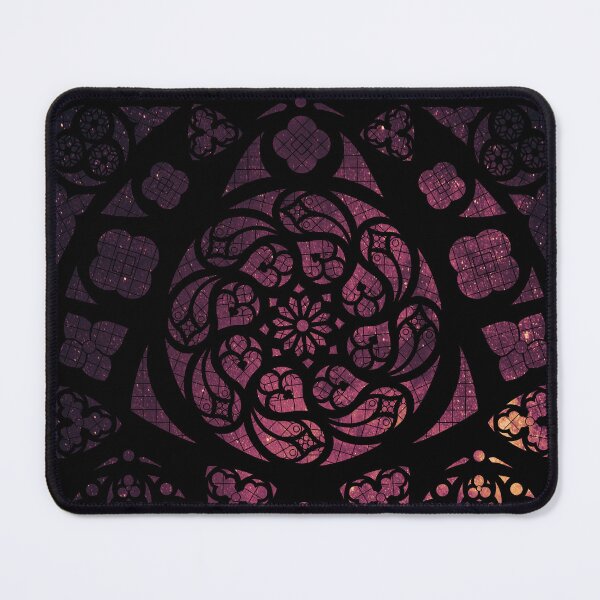Item preview, Ember Galaxy Stained Glass Window designed and sold by Oneiromancer’s Trove .