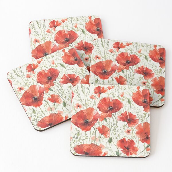 Item preview, Painting of Poppies designed and sold by CoolPixels.