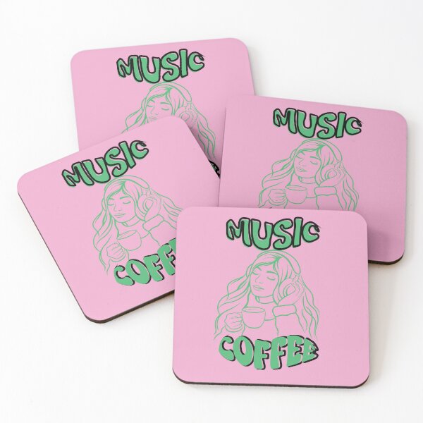 Item preview, Music & Coffee – Girl Vibes designed and sold by SR-Soulprints.