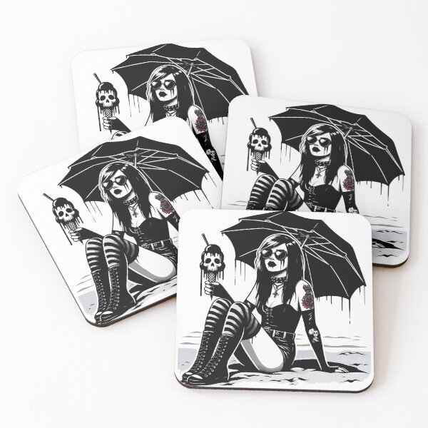 Item preview, Goth Beach Day Blues designed and sold by Coffee Lifestyle.
