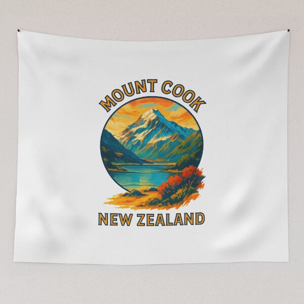 Artikelvorschau, Mount Cook - Neuseeland entworfen und verkauft von inkNext.