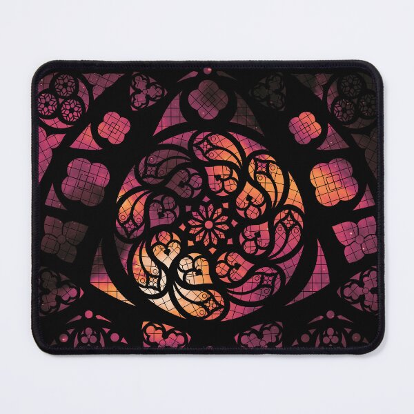 Item preview, Fire Light Galaxy Stained Glass Window designed and sold by Oneiromancer’s Trove .