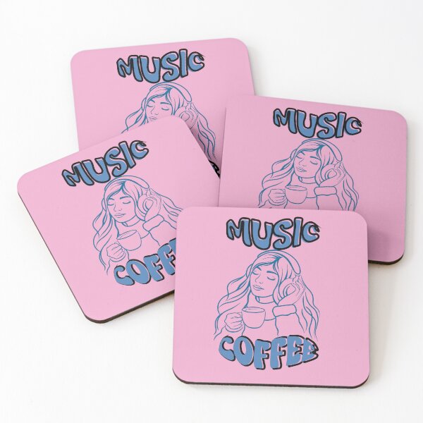 Item preview, Music & Coffee – Girl Vibes designed and sold by SR-Soulprints.