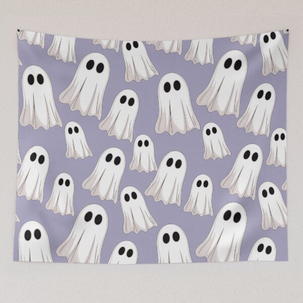 Item preview, Purple Ghost Pattern designed and sold by WeTheWeirdosCo.