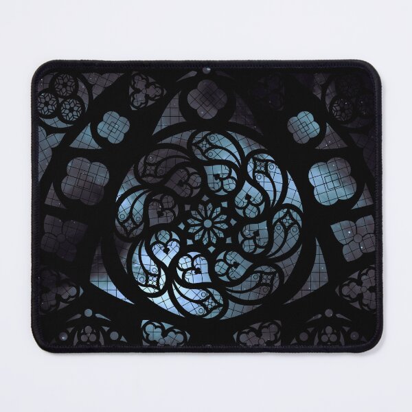 Item preview, Will O Wisp Galaxy Stained Glass Window designed and sold by Oneiromancer’s Trove .