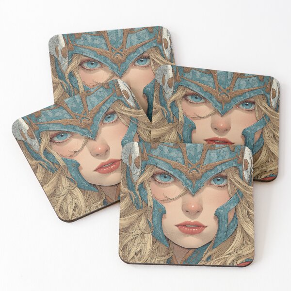 Item preview, Winged Helmet Heroine designed and sold by Retro Type.