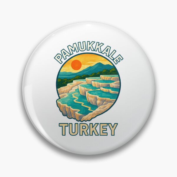 Item preview, Pamukkale Travertine Terraces - Turkey designed and sold by inkNext.