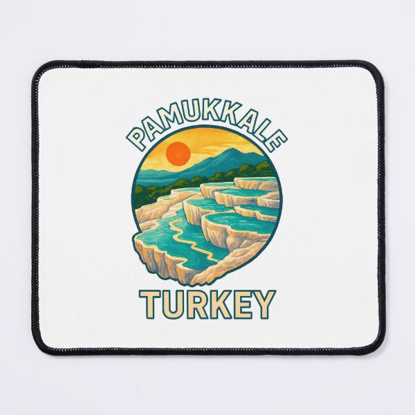 Item preview, Pamukkale Travertine Terraces - Turkey designed and sold by inkNext.