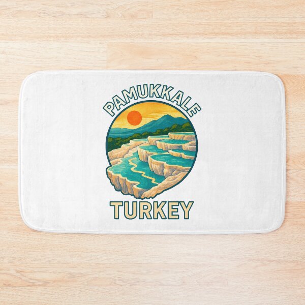 Item preview, Pamukkale Travertine Terraces - Turkey designed and sold by inkNext.