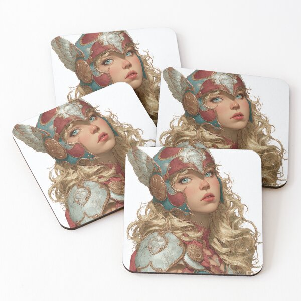 Item preview, Sprit of the Shieldmaiden designed and sold by Retro Type.