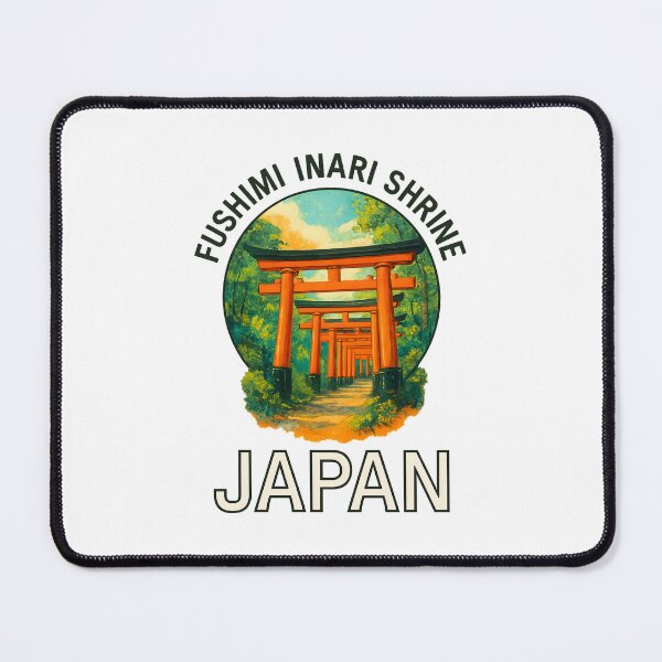 Item preview, Fushimi Inari Shrine - Kyoto Japan Travel Poster designed and sold by inkNext.