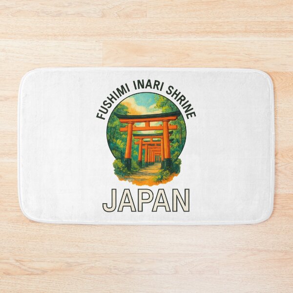 Item preview, Fushimi Inari Shrine - Kyoto Japan Travel Poster designed and sold by inkNext.